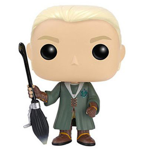 Figurine Pop Draco Malfoy en tenue de quidditch (Harry Potter)