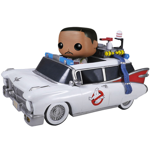 Figurine Pop Ecto 1 with Zeddemore (Ghostbusters)