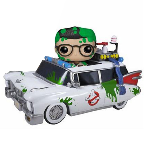 Figurine Pop Ecto 1 with Spengler (Ghostbusters)