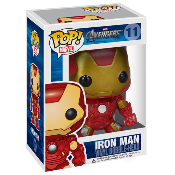 Figurine Pop Iron Man Mark VII (Marvel's The Avengers) #11 pas cher