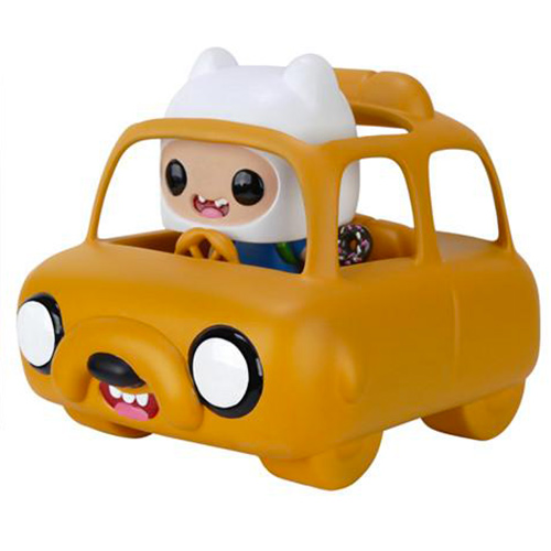 Figurine Pop Jake car with Finn (Adventure Time)