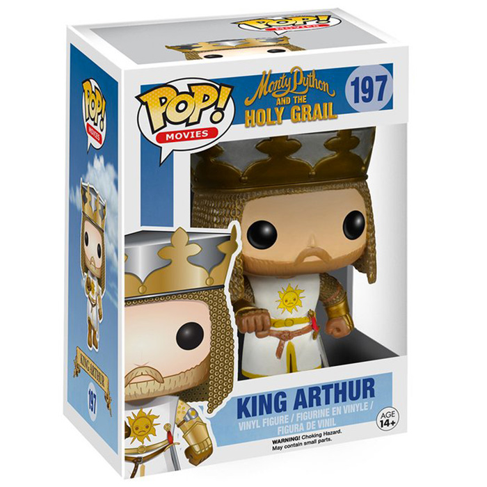 Figurine Pop King Arthur (Monty Python And The Holy Grail) #197 pas cher