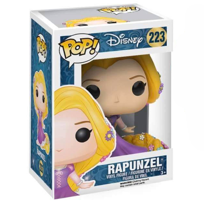Figurine Pop Rapunzel gold with pin (Raiponce) #223 pas cher