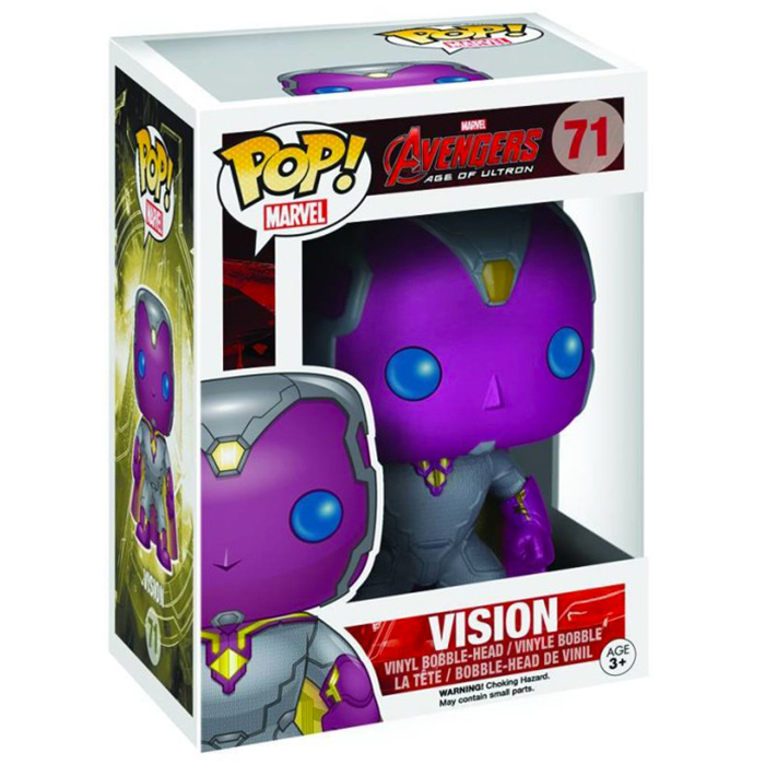 Funko POP! Marvel Avengers: Age of Ultron Vision Metallic #71