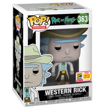Figurine Pop Western Rick (Rick and Morty)