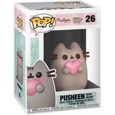 Figurine Pop Pusheen with Heart (Pusheen)