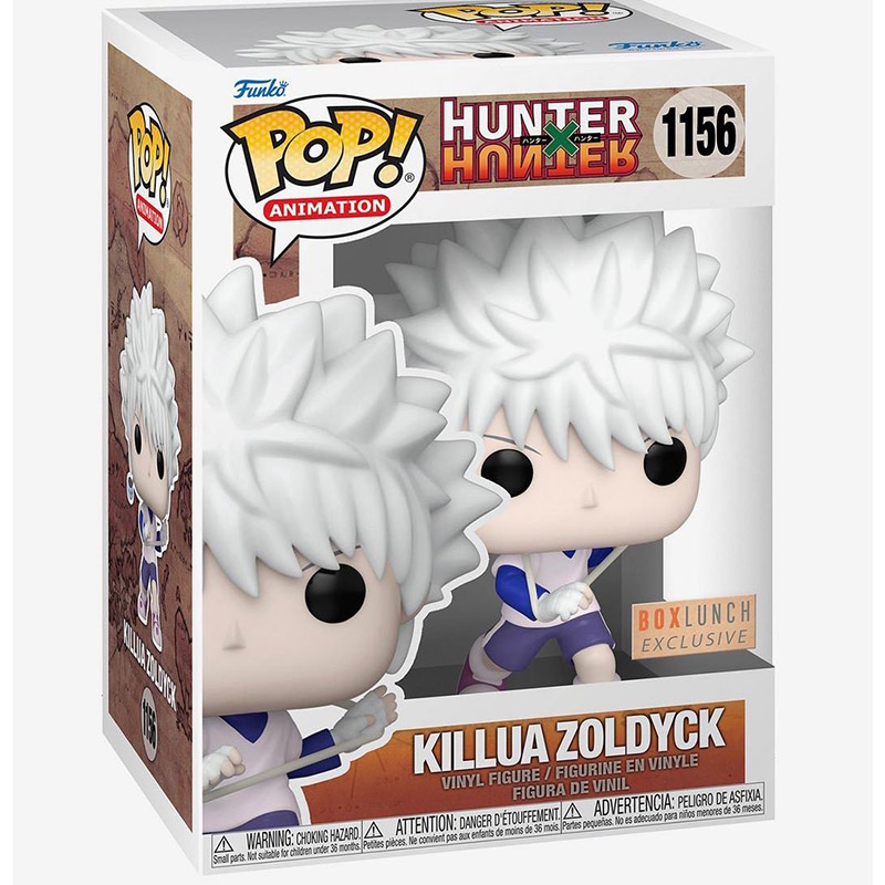 Figurine Pop Killua Zoldyck avec yoyo (Hunter X Hunter)