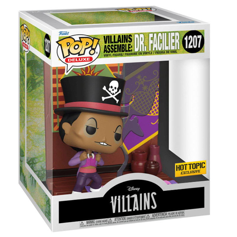 Figurine Pop Villains Assemble : Dr. Facilier (La Princesse et la Grenouille)