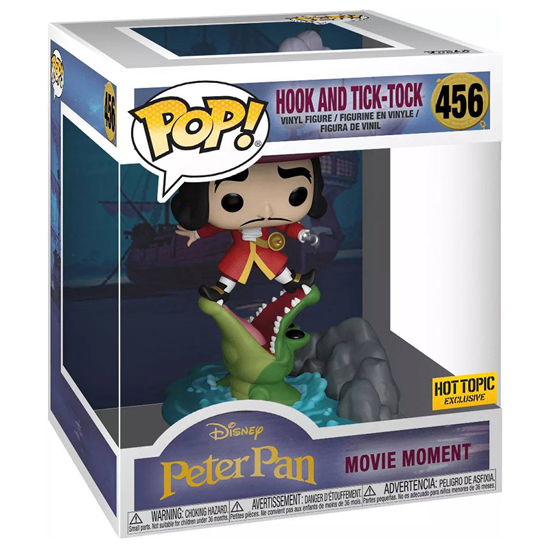 Figurine Pop Hook and Tick-Tock (Peter Pan)