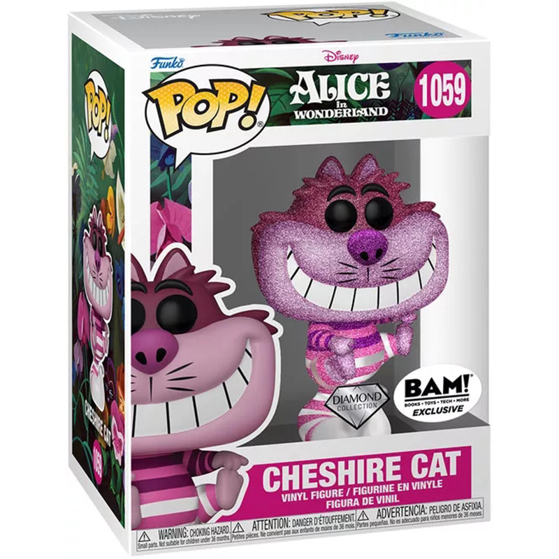Figurine Pop Cheshire Cat Diamond (Alice Au Pays Des Merveilles)